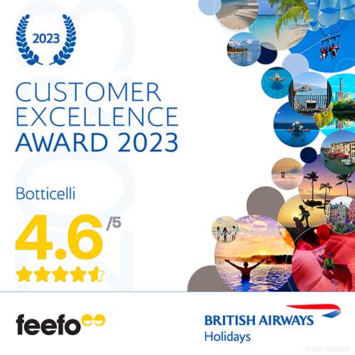 British Airways Customer Excellence Award Hotel Florence